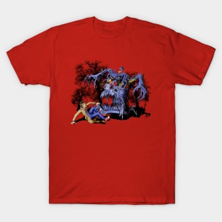 10th Doctor With Cursed Phone box T-Shirt